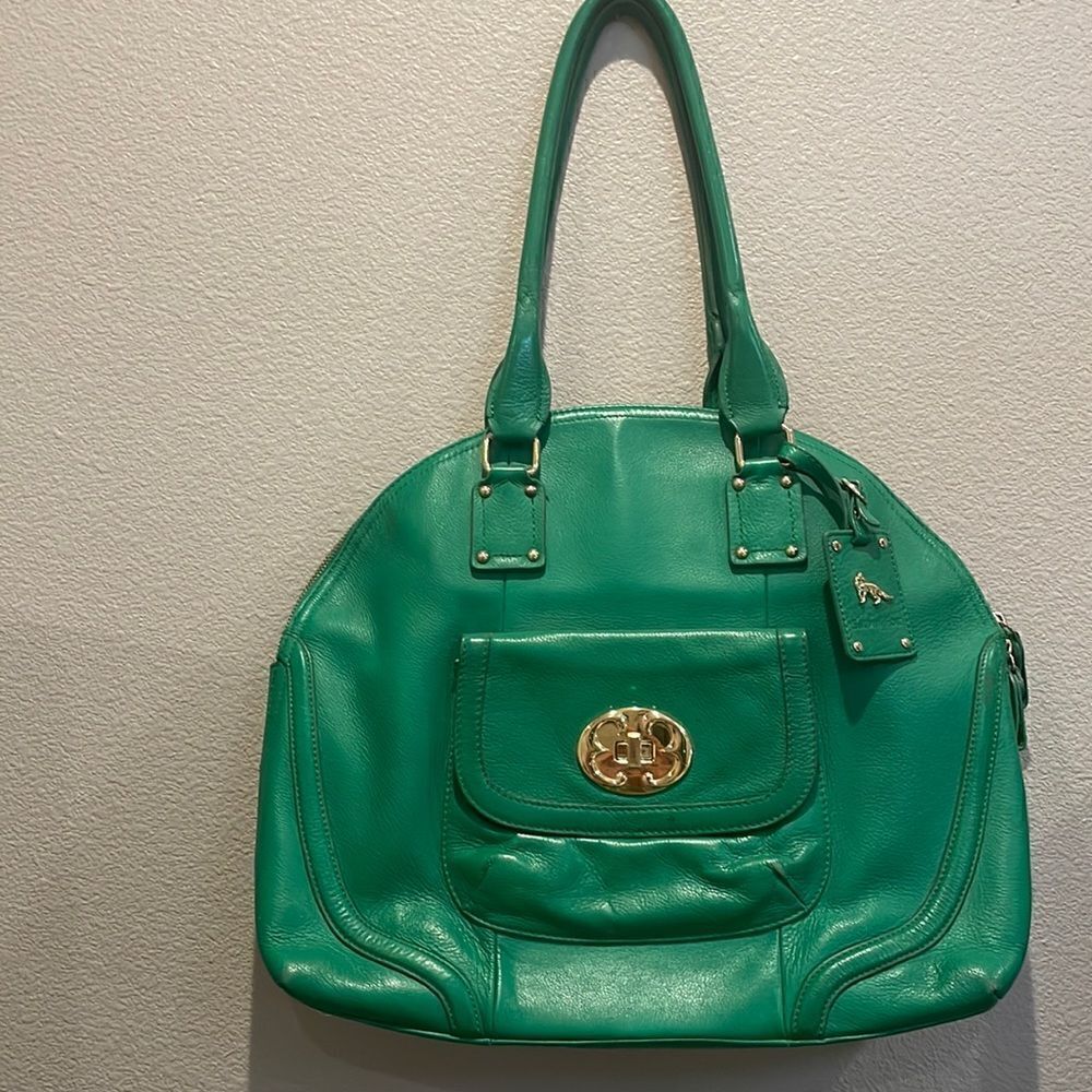 Emma Fox Super Large Leather Tote Shoulder Purse